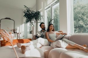 couple enjoying high air quality